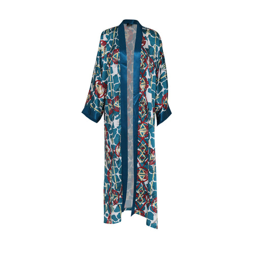 Fabrosanz: Christmas Print Kimono main image 1